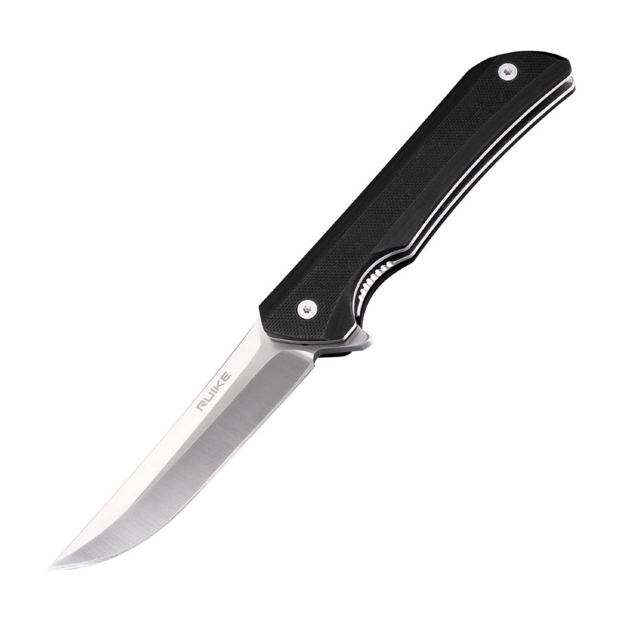 Ніж складаний туристичний Ruike Hussar P121-B, (9.2 см) 14C28N / G10 чорний