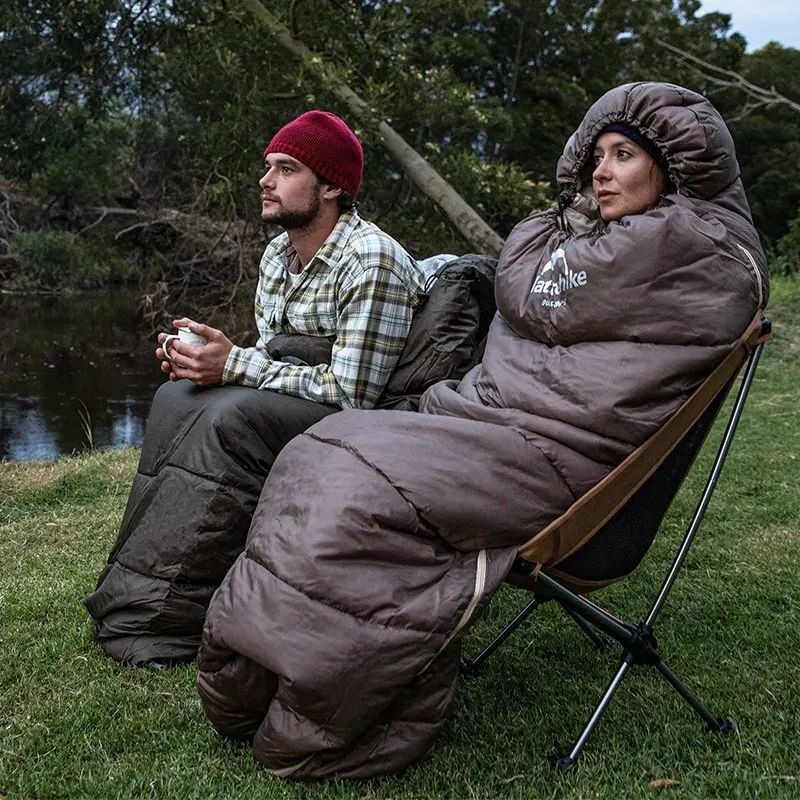 Спальник з капюшоном Naturehike U150 NH20MSD07, , лівий, зелений