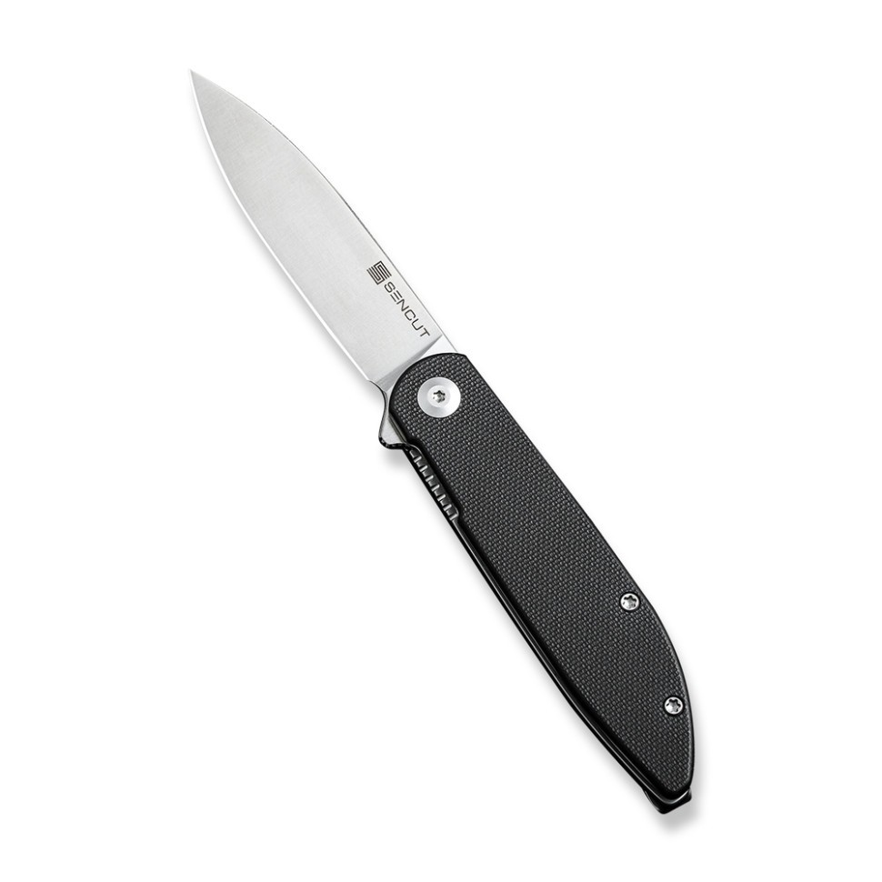 Ніж складаний кишеньковий Sencut Bocll, (7.5 см) D2 / G10 чорний