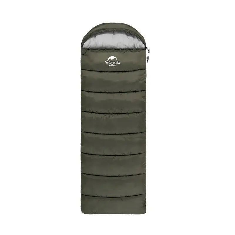 Спальник з капюшоном Naturehike U350S NH20MSD07, , лівий, темно-зелений