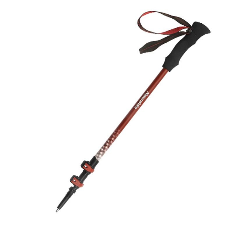 Трекінгова палиця Naturehike CNK2300DS010, , червона