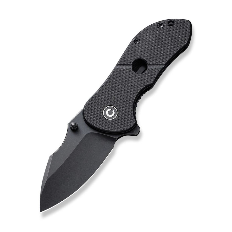 Ніж складаний кишеньковий Civivi Gordo, (6.4 см) D2 / G10 чорний