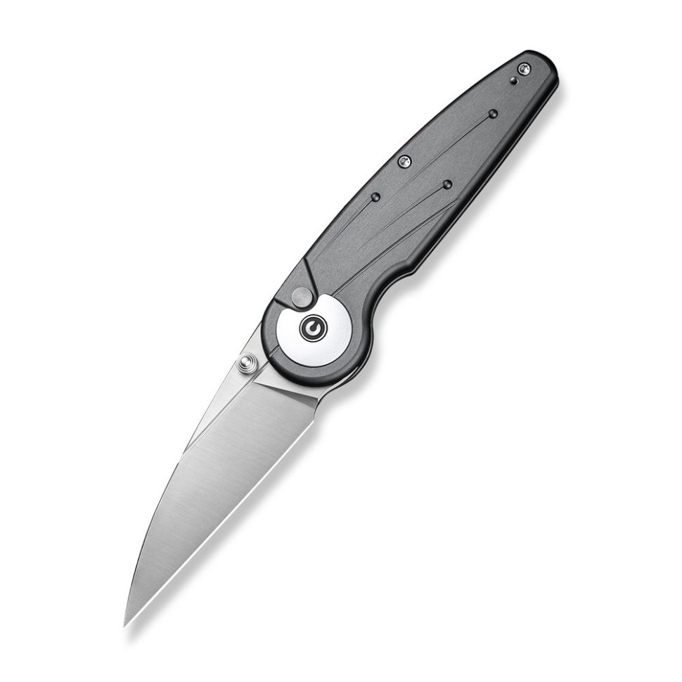 Ніж складаний туристичний Civivi Starflare, Nitro-V / Aluminum сірий