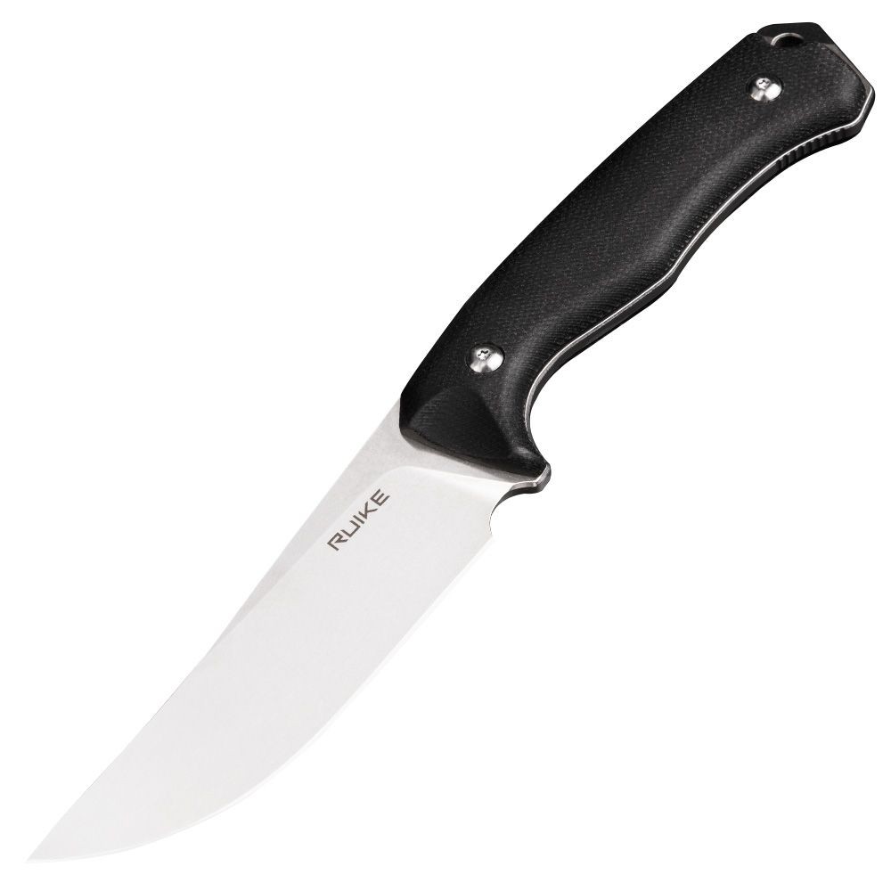 Ніж фіксований мисливський  Ruike F186-MB, (11.8 см) D2 / Micarta чорний