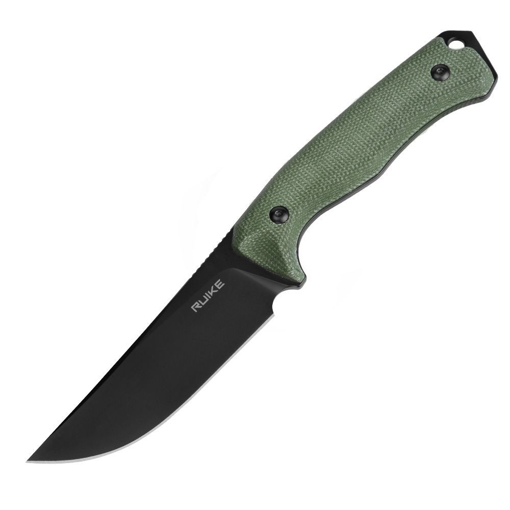Ніж фіксований мисливський Ruike F186-MG, D2 / Micarta зелений