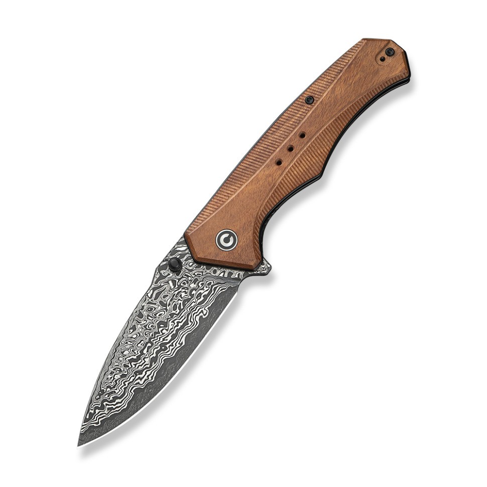 Ніж складаний туристичний Civivi Photonix, Damascus / Guibourtia Wood