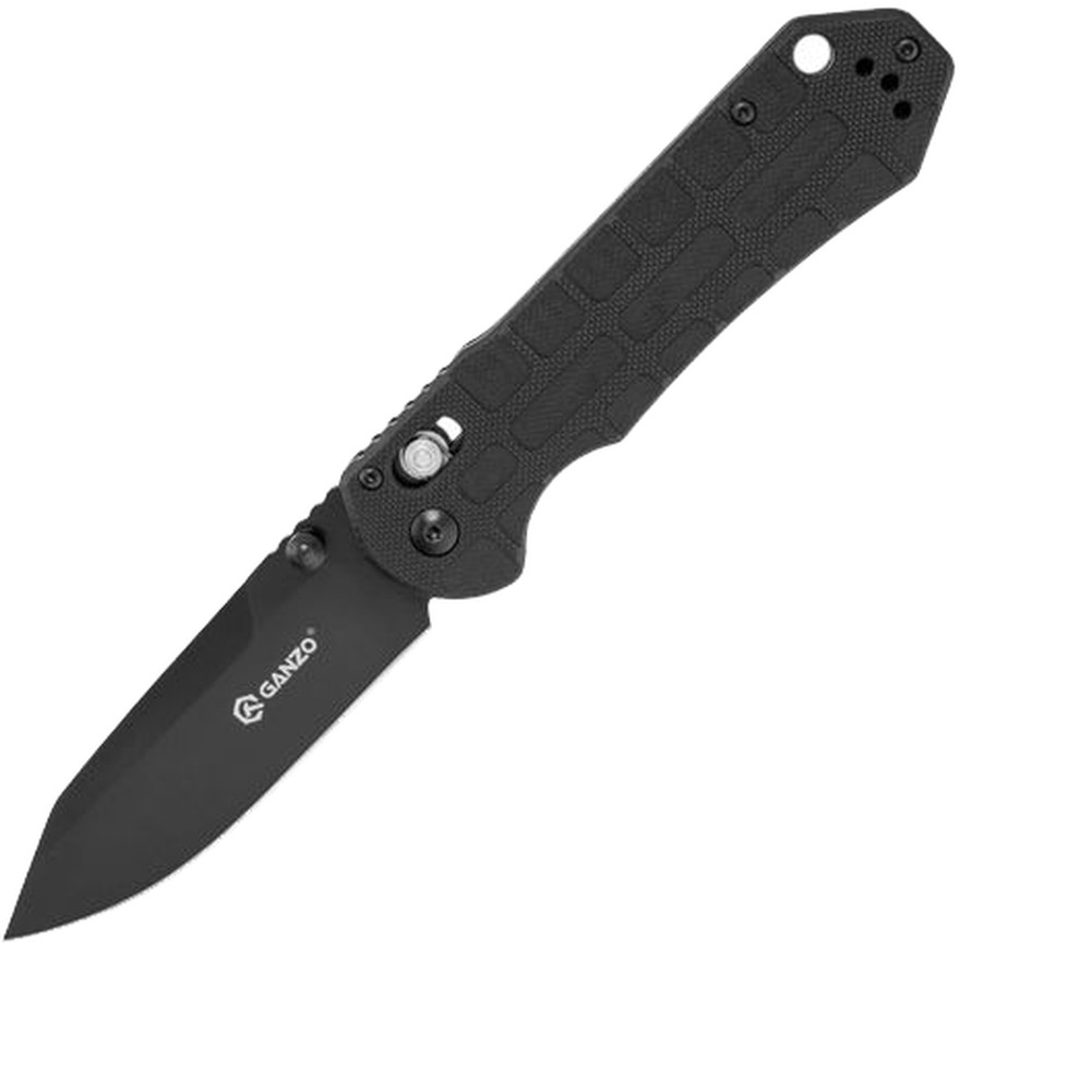 Ніж складаний туристичний Ganzo G7453P 440С / G10 чорний