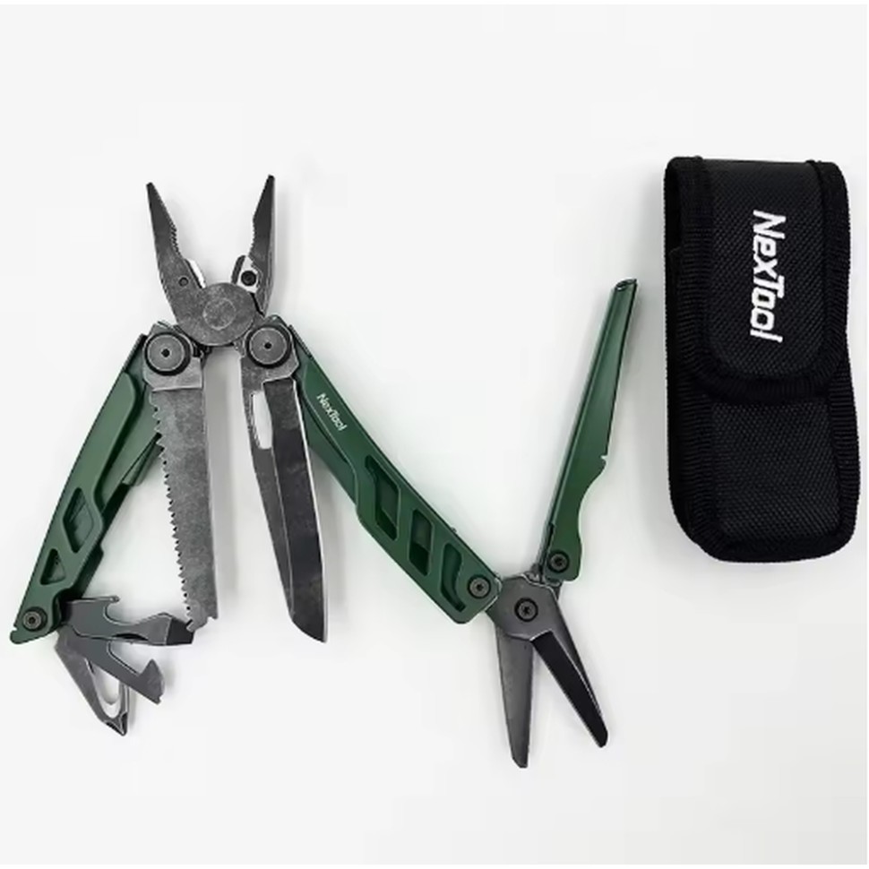 Мультитул NexTool Flagship Pro, зелений