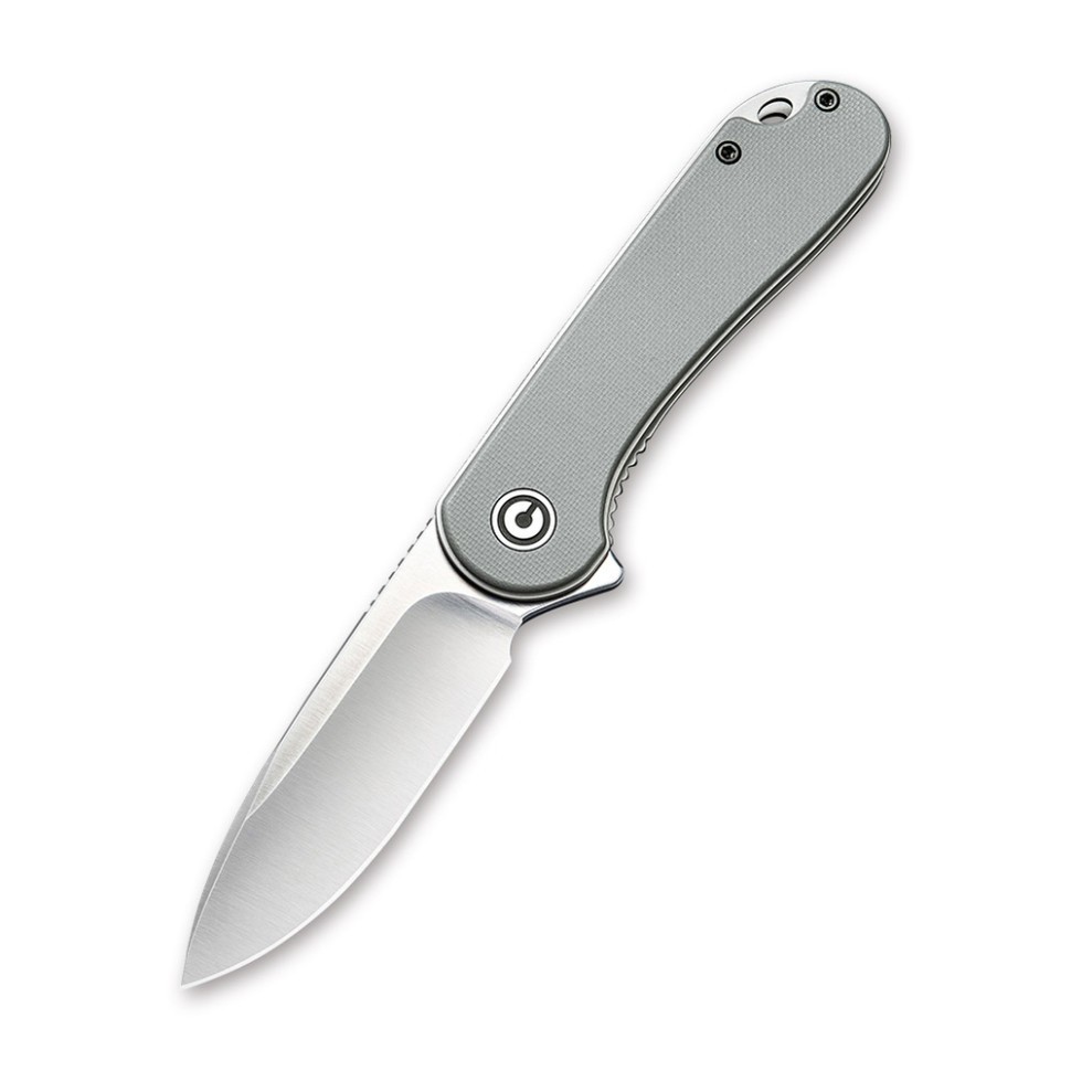 Ніж складаний кишеньковий Civivi Elementum, (7.5 см) D2 / G10 сірий