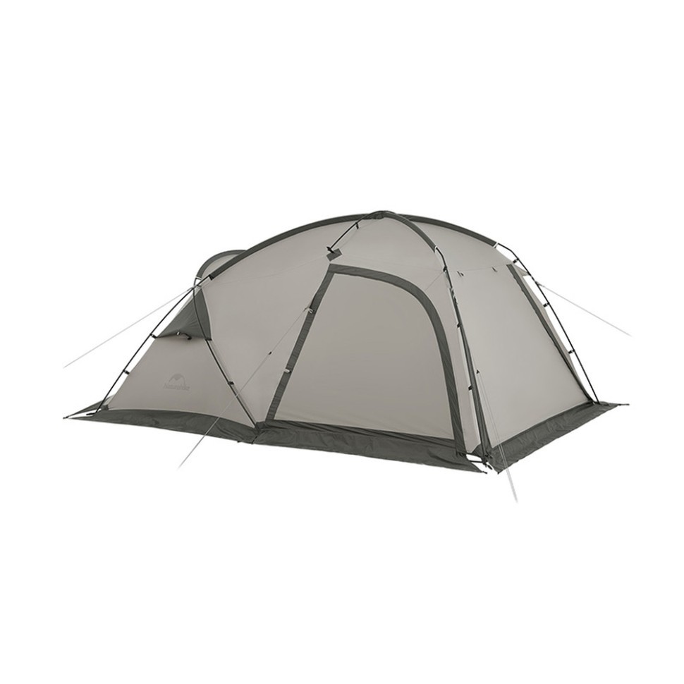 Намет двомісний з великим тамбуром та навісом Naturehike Shandi CNK2300ZP017, сірий