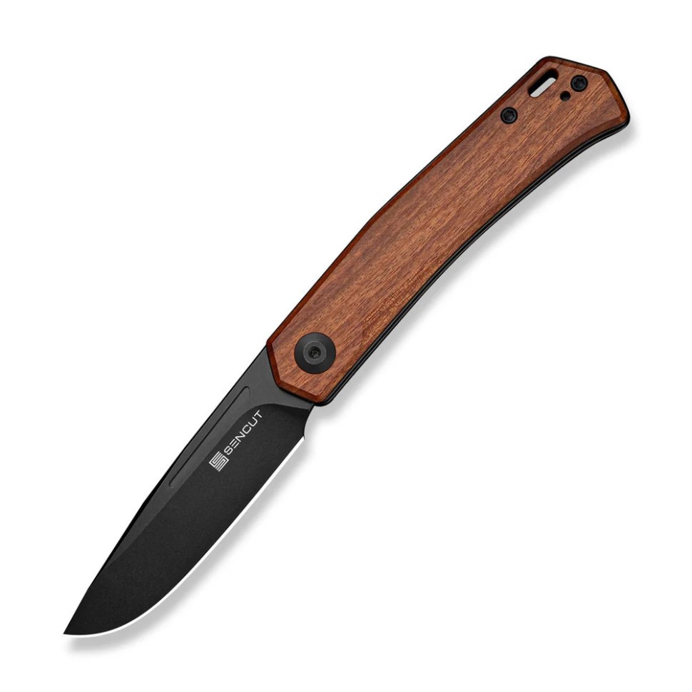 Ніж складаний кишеньковий Sencut Braxx, D2 / Guibourtia Wood дерево
