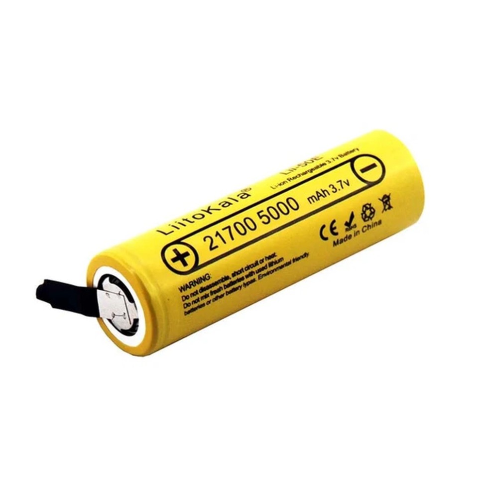 Акумулятор LiitoKala Lii-50E-N 21700 5000mah battery