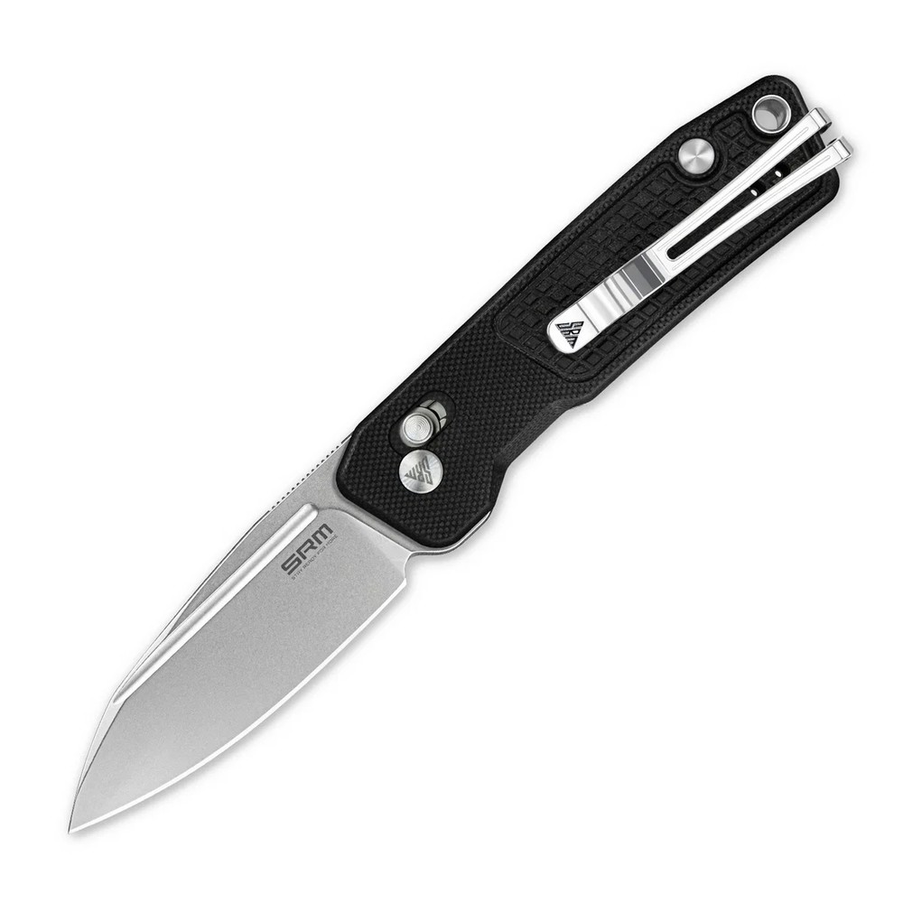 Ніж складаний кишеньковий SRM Scout 7229-GB (6.9 см) 14C28N / G10 чорний