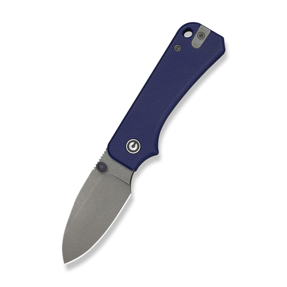 Ніж складаний кишеньковий Civivi Baby Banter Slip Joint (6 см) Nitro-V / G10 синій