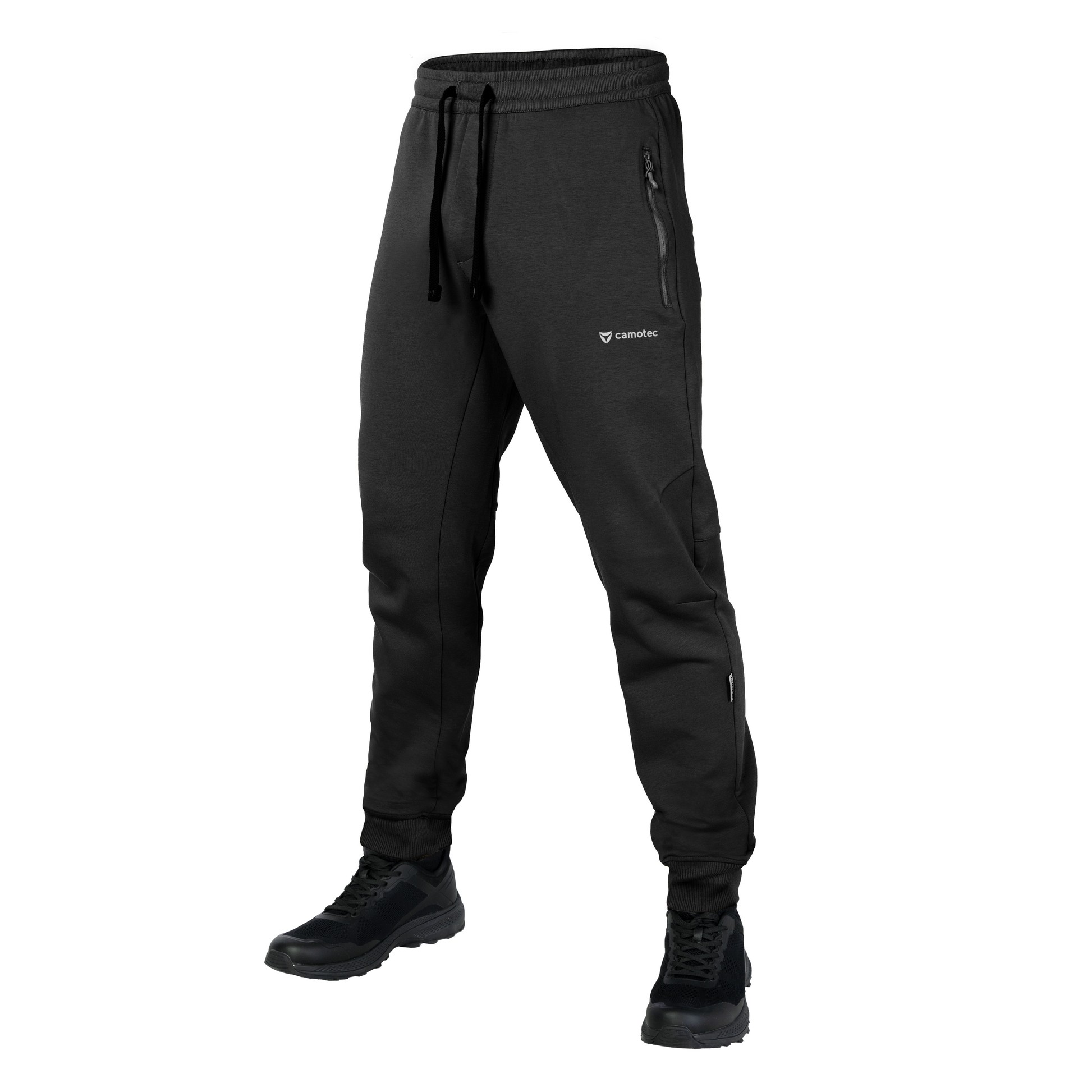 Спортивний костюм FitPro Zip Чорний (9762), 4XL
