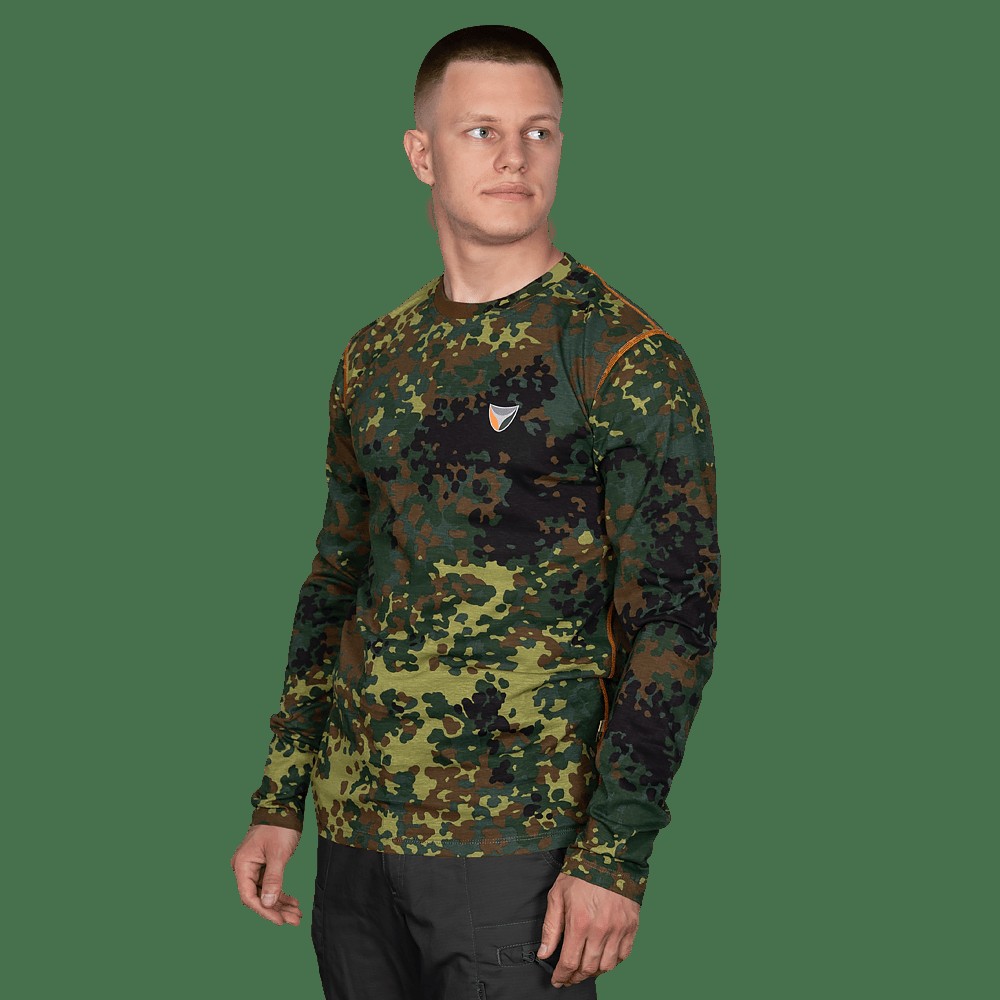 Лонгслів Basic 2.0 Cotton Flecktarn (2365), XXL