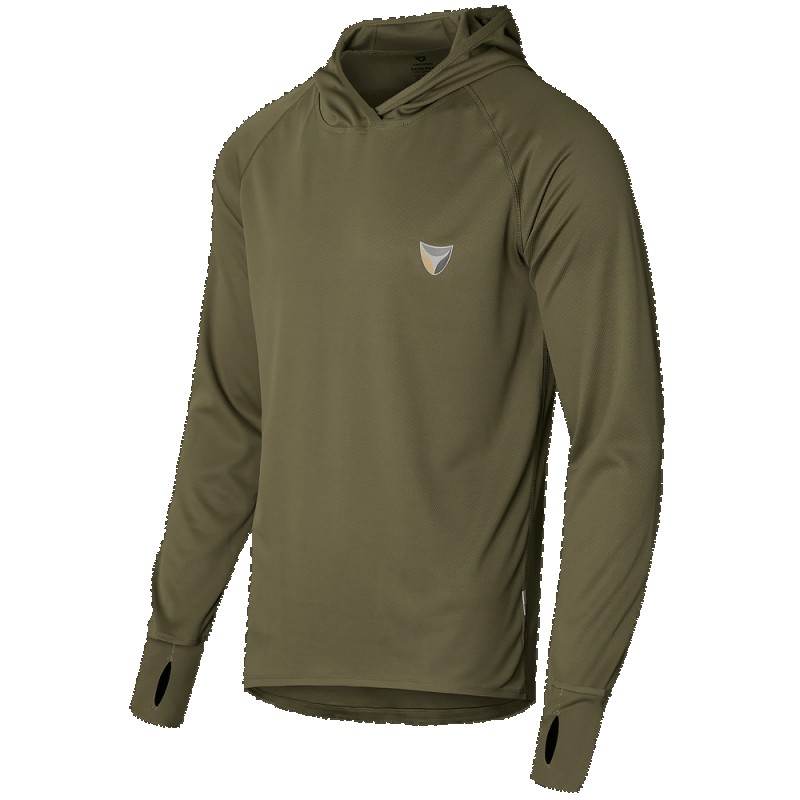 Лонгслів Hood CoolPass Antistatic Olive (2339), L
