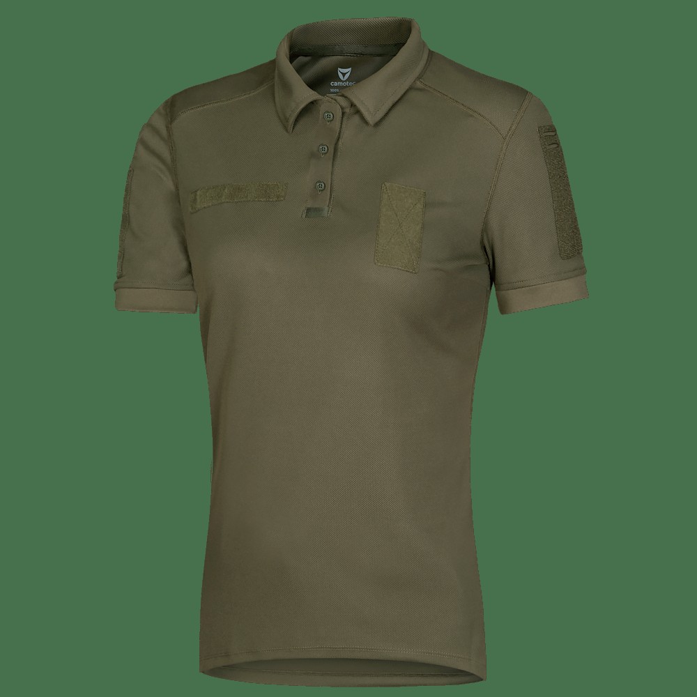 Жіноче поло CM Pani Army ID CoolPass Олива (7161), XL