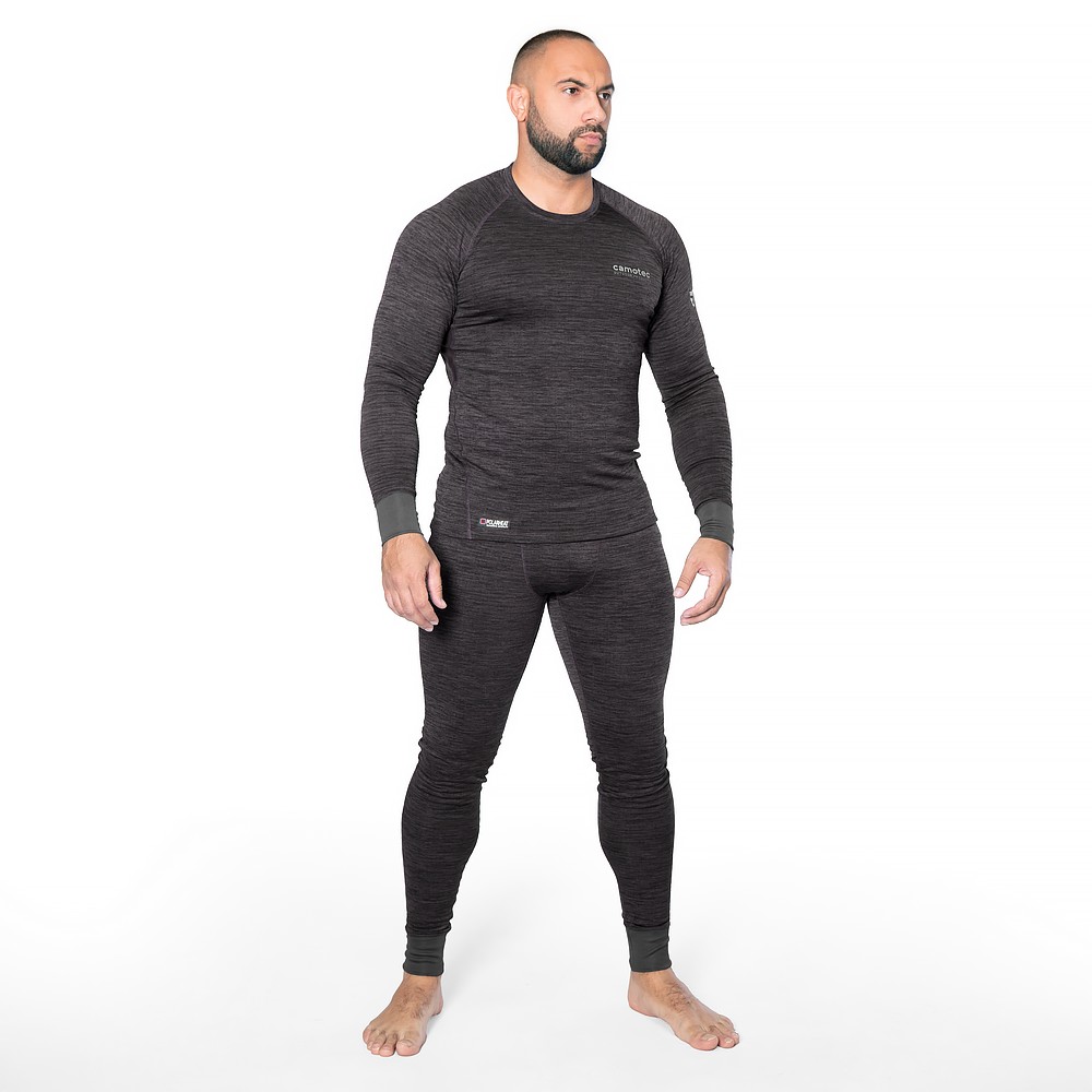 Термобілизна LVL2 Polarheat QS Pro 2.0 Сірий Меланж (7366), XXXL