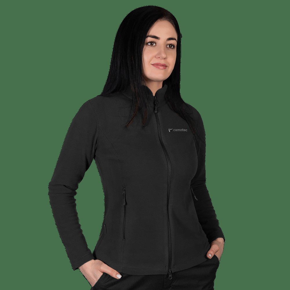 Флісова кофта Pani Meadow Logo Himatec 100 Чорна (7445), S
