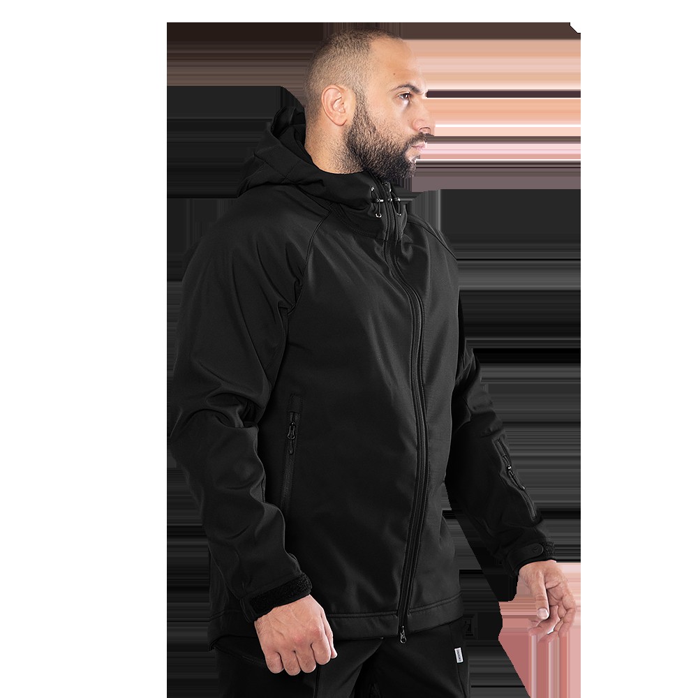 Куртка Rubicon SoftShell Чорна (7597), XXXL