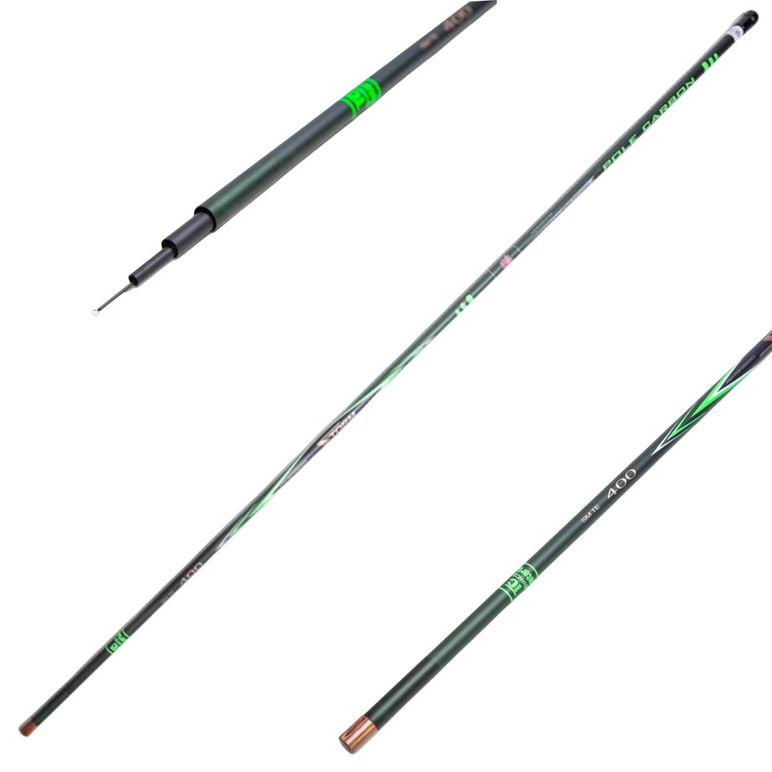 Вудка River Sport Storm без кілець 4м CARBON pole (GL9373)