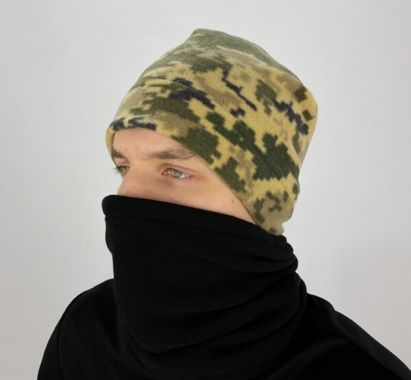 Шапка Fleece Піксель