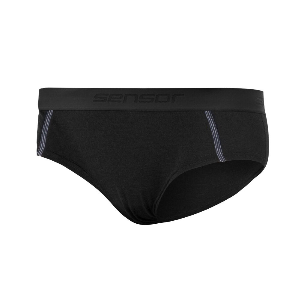 Термотруси жіночі Sensor Merino Active black 11109020, SW25MA-black-M