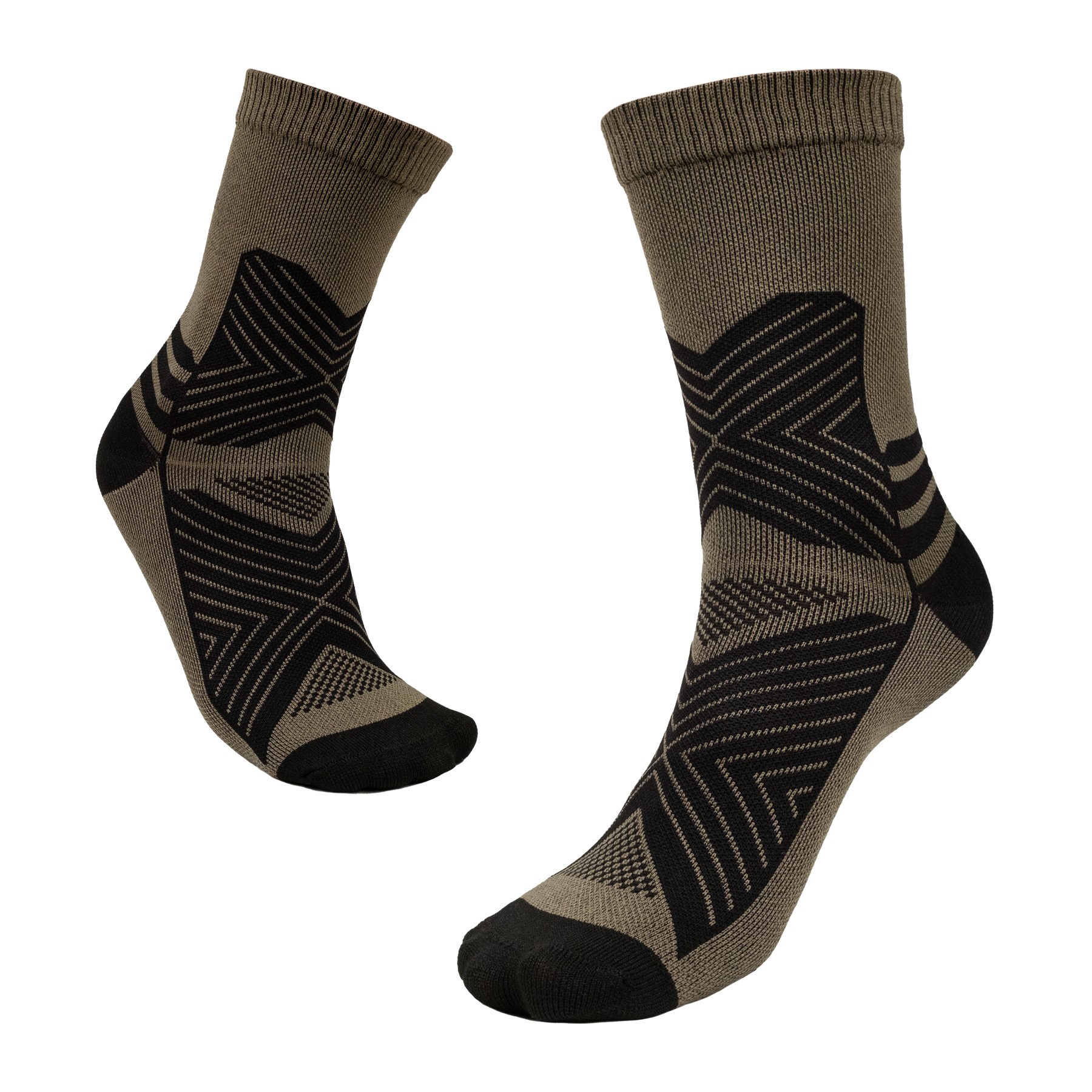 Шкарпетки Tribe Trekking Summer Long T-KB-0016-olive, 38-40