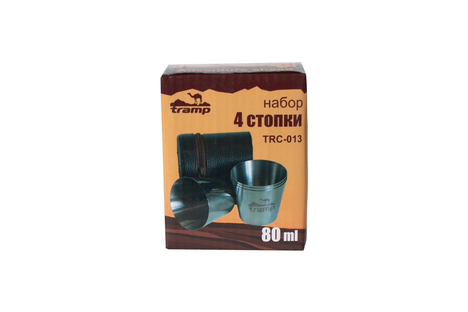 Набір 4 стопки TRAMP, 80 мл