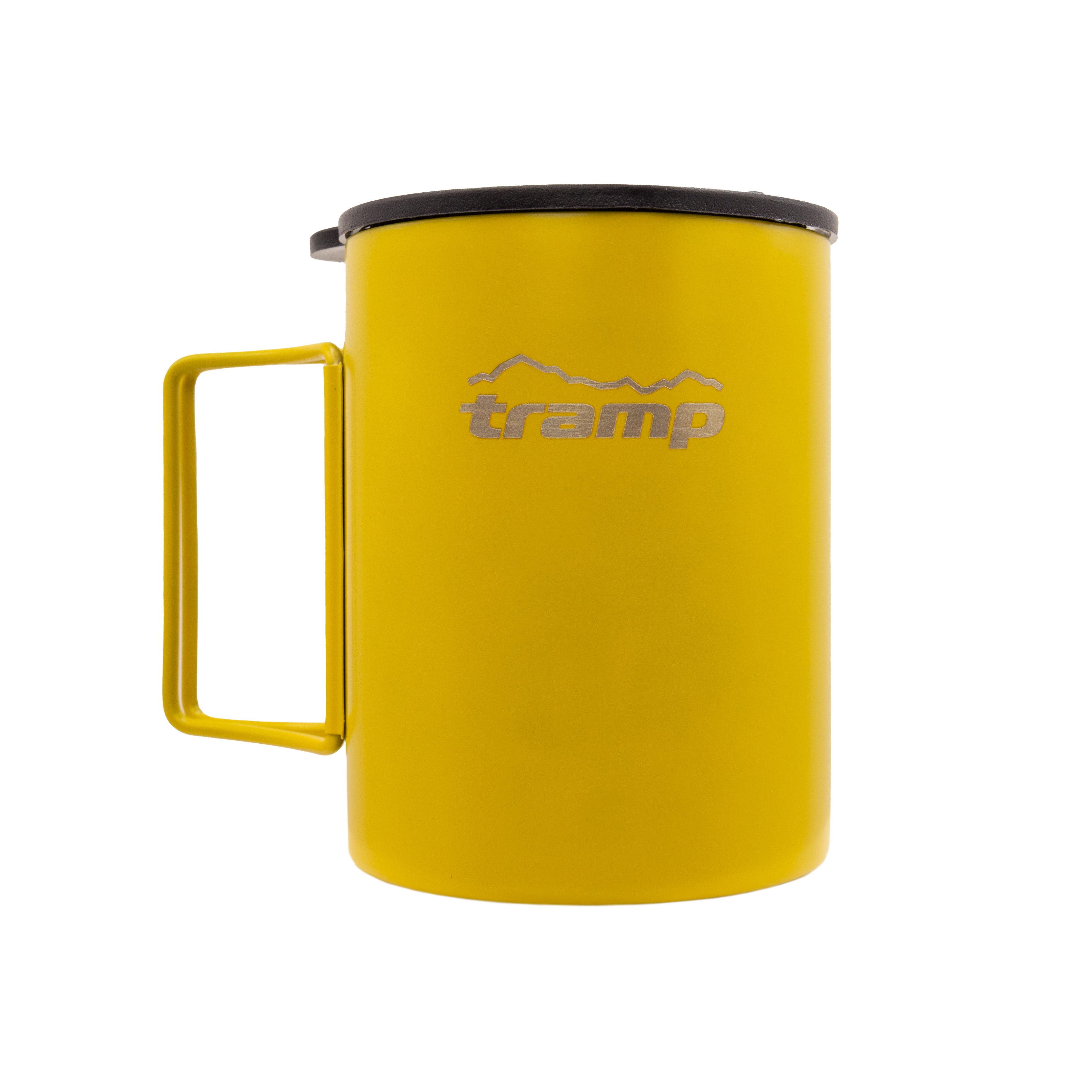 Термокружка TRAMP зі складаними ручками та поїлкою UTRC- mustard