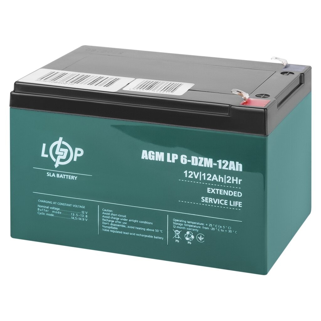 Акумуляторна батарея LogicPower LP 6-DZM-12 (3536)