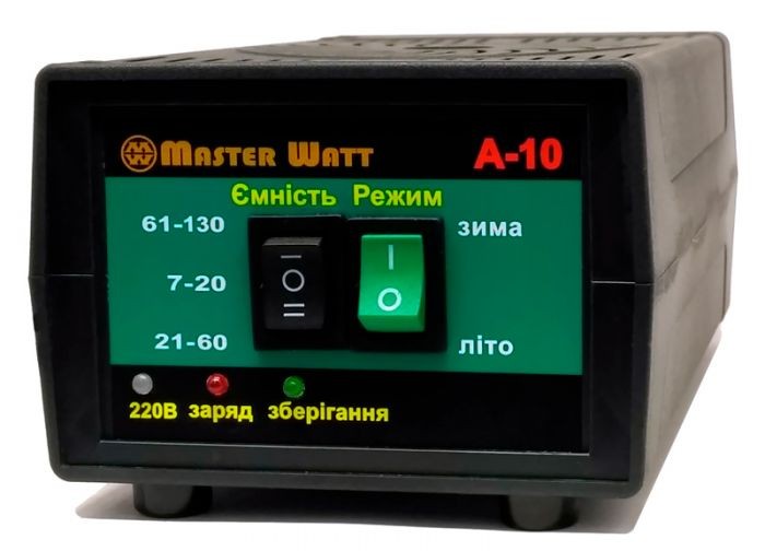 Зарядний пристрій Master Watt А10 12В 10А