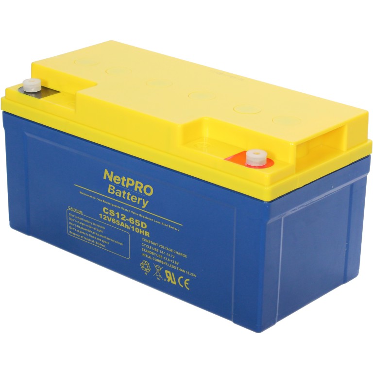 Аккумуляторная батарея NetPRO CS12-65D 12V65AH