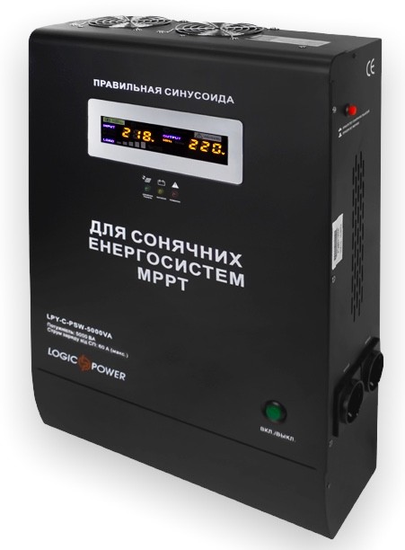 Сонячний інвертор LogicPower LPY-C-PSW-5000Va MPPT48V