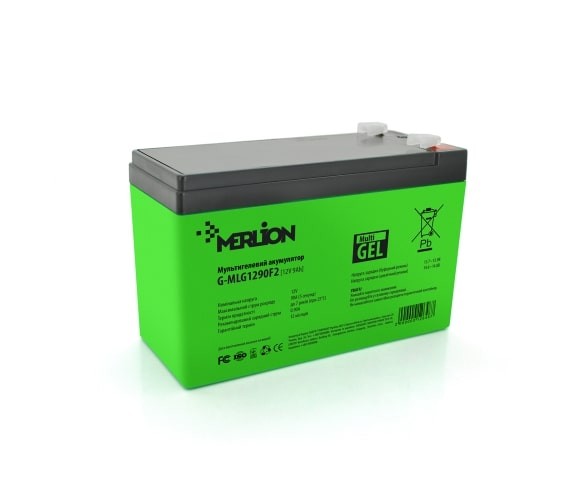 Акумуляторна батарея MERLION G-MLG12-90F2 12V9Ah