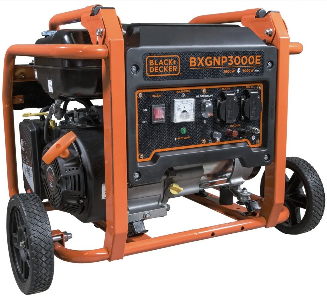 Бензиновий генератор BLACK&DECKER BXGNP3000E