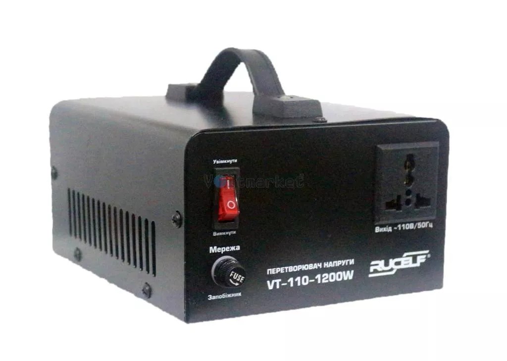 Перетворювач напруги 220В в 110В proVolt VT220-110-1200w
