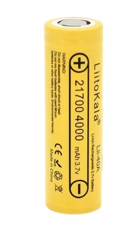Акумуляторна батарея LiitoKala Lii-40A 21700 4000mAh 3.7V